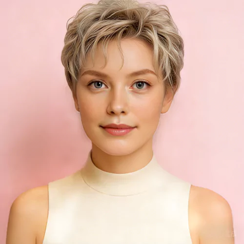 Short Curly Women 115