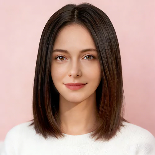 Medium Straight Bob Women 86